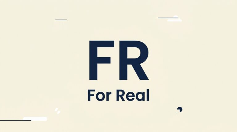 FR Meaning in Text — What It Really Means 2026 Slang