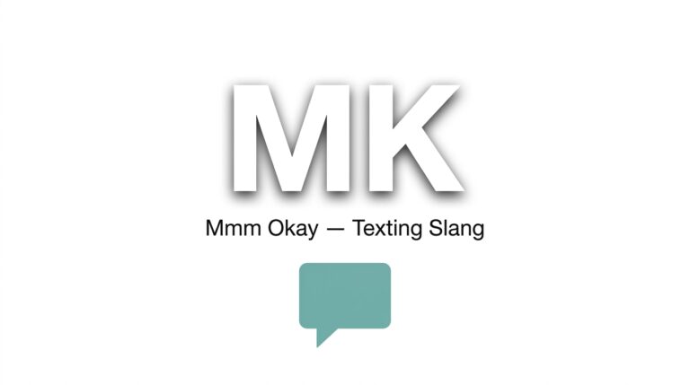 MK Meaning in Text — What It Really Means