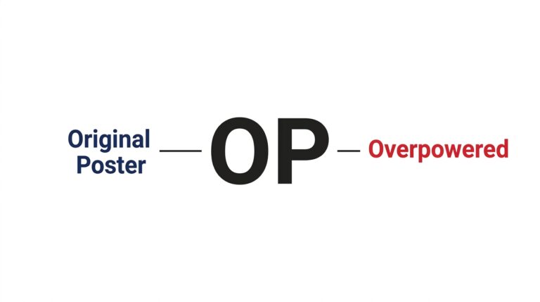 OP Meaning in Text — What It Really Means [2026]