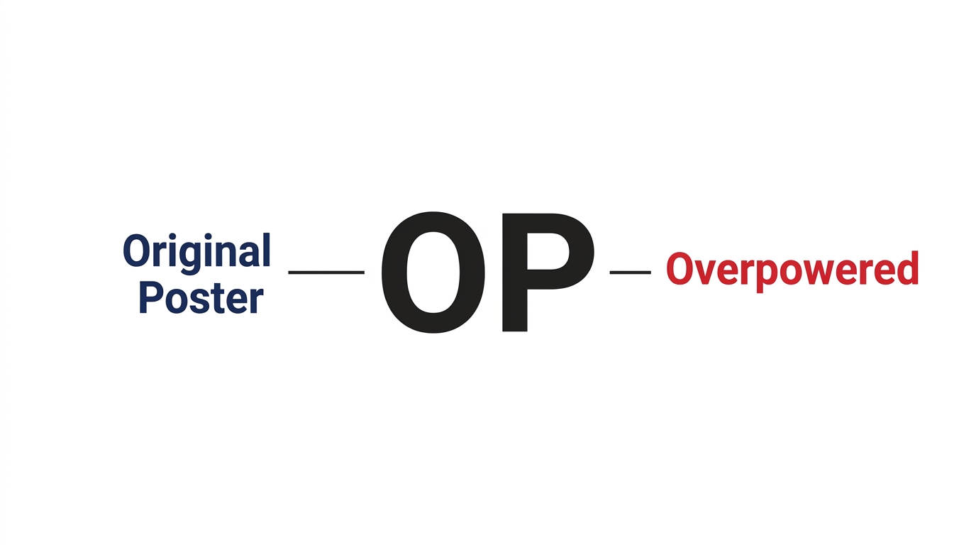 OP Meaning in Text — What It Really Means [2026]