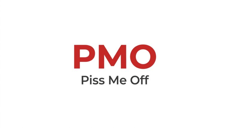 PMO Meaning in Text — What It Really Means 2026 Slang