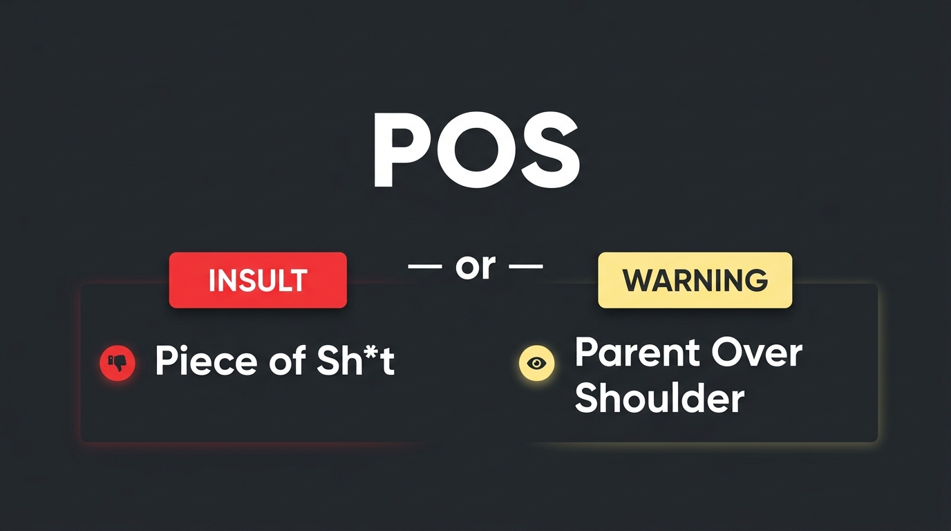 POS Meaning in Text — What It Really Means