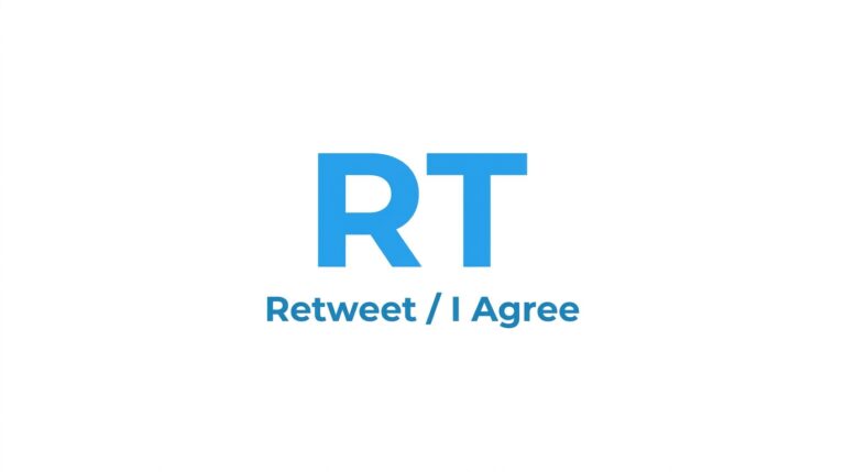 RT Meaning in Text — What It Really Means