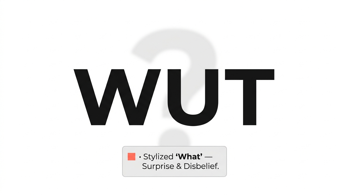 WUT Meaning in Text — What Does Means From Girl & Guy