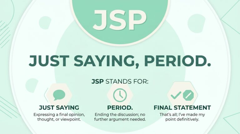 What Does JSP Mean in Text? Full Slang Guide (2026)