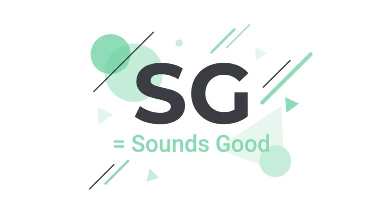 What Does SG Mean in Text Full Slang Guide 2026