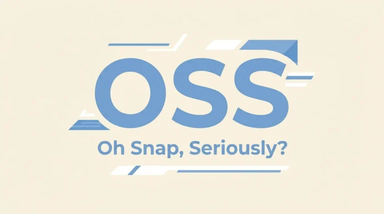 OSS meaning in text — Oh Snap Seriously texting acronym