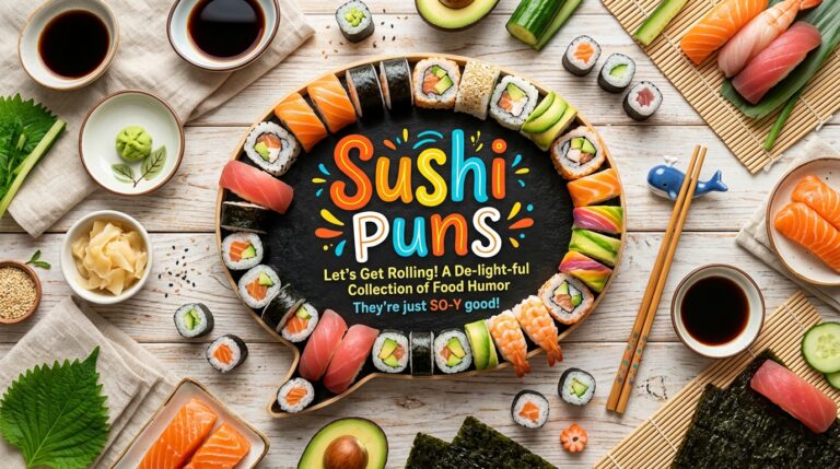 155+ Sushi Puns That Will Have You Rolling With Laughter