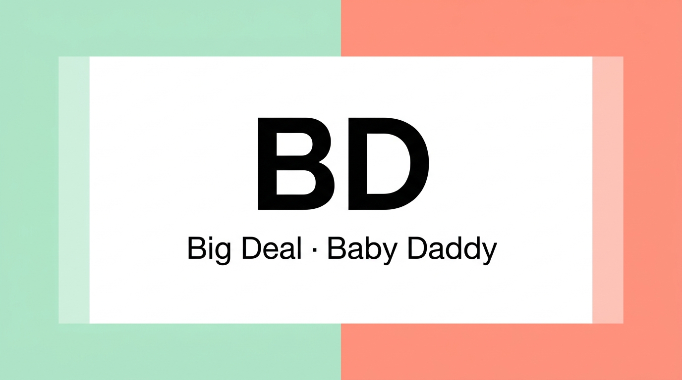 BD Meaning in Text — What It Meaning From A Girl & Guy