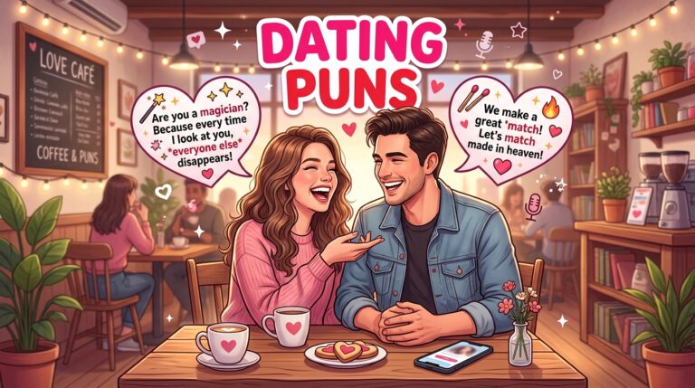 Dating Puns That’ll Steal Your Heart & Make You Laugh