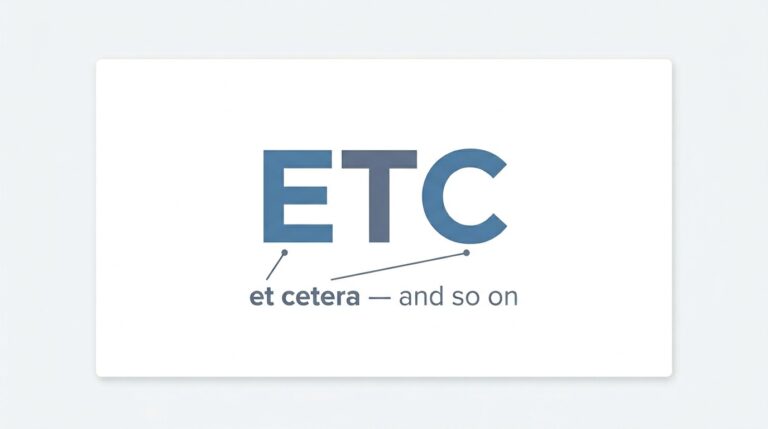 ETC Meaning in Text — What It Really Means