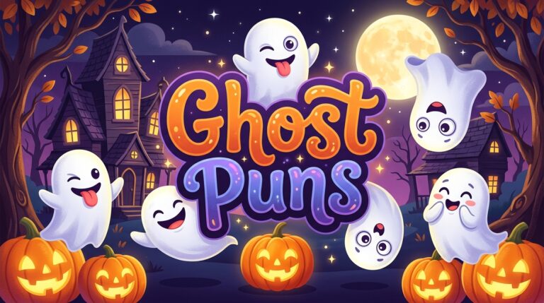 Ghost Puns That Are Funny, Cute & Spooktacular