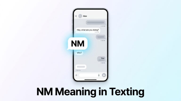 NM Meaning in Text Definition, Uses & Examples