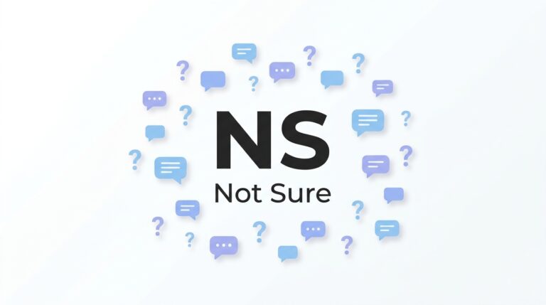 What Is NS? Text Slang Meaning Decoded