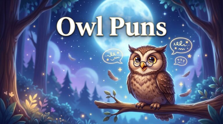 Best Owl Puns & Jokes for Fun Captions & Humor