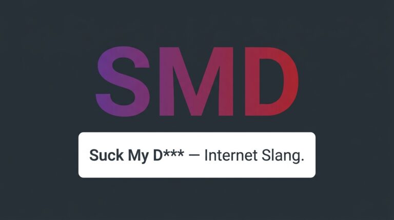 SMD Meaning in Text — What It Meaning From A Girl & Guy