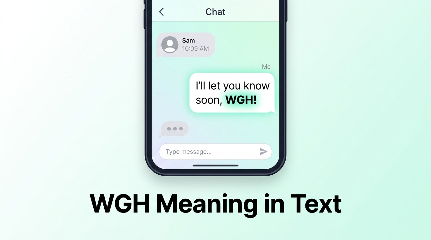 WGH Meaning in Text Full Definition, Uses & Examples