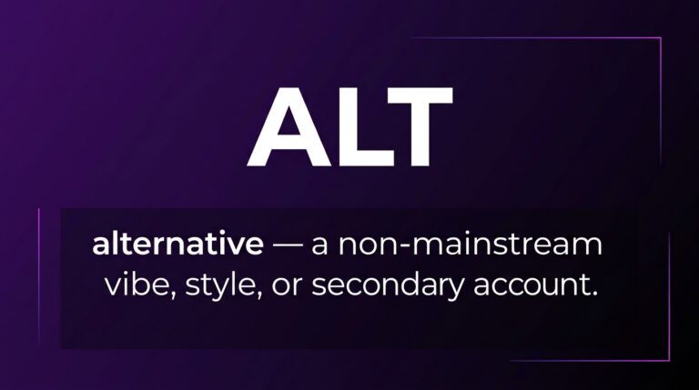 What Does ALT Mean in Text Chat, Social & More