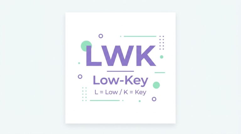 What Does LWK Mean Slang Explained Simply