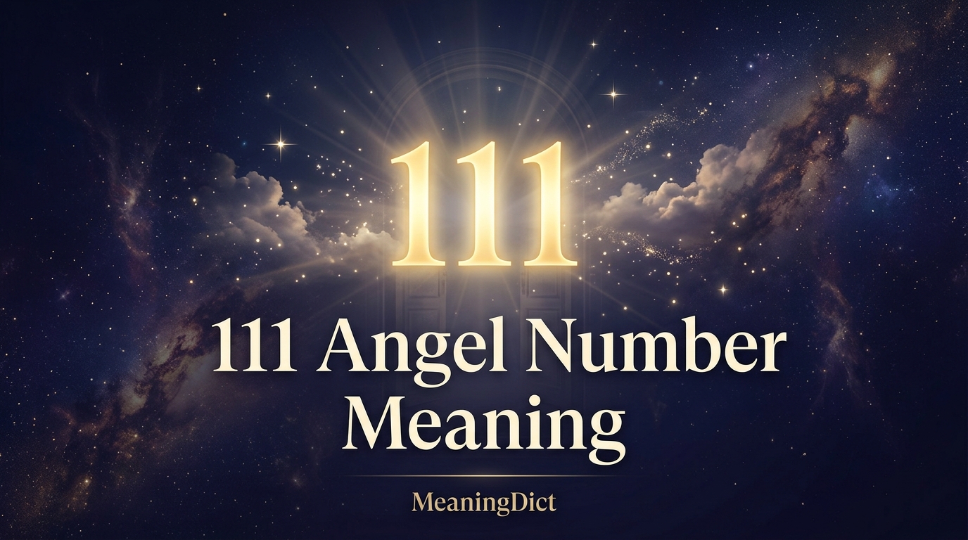 111 Angel Number Meaning Love, Career & Spirituality