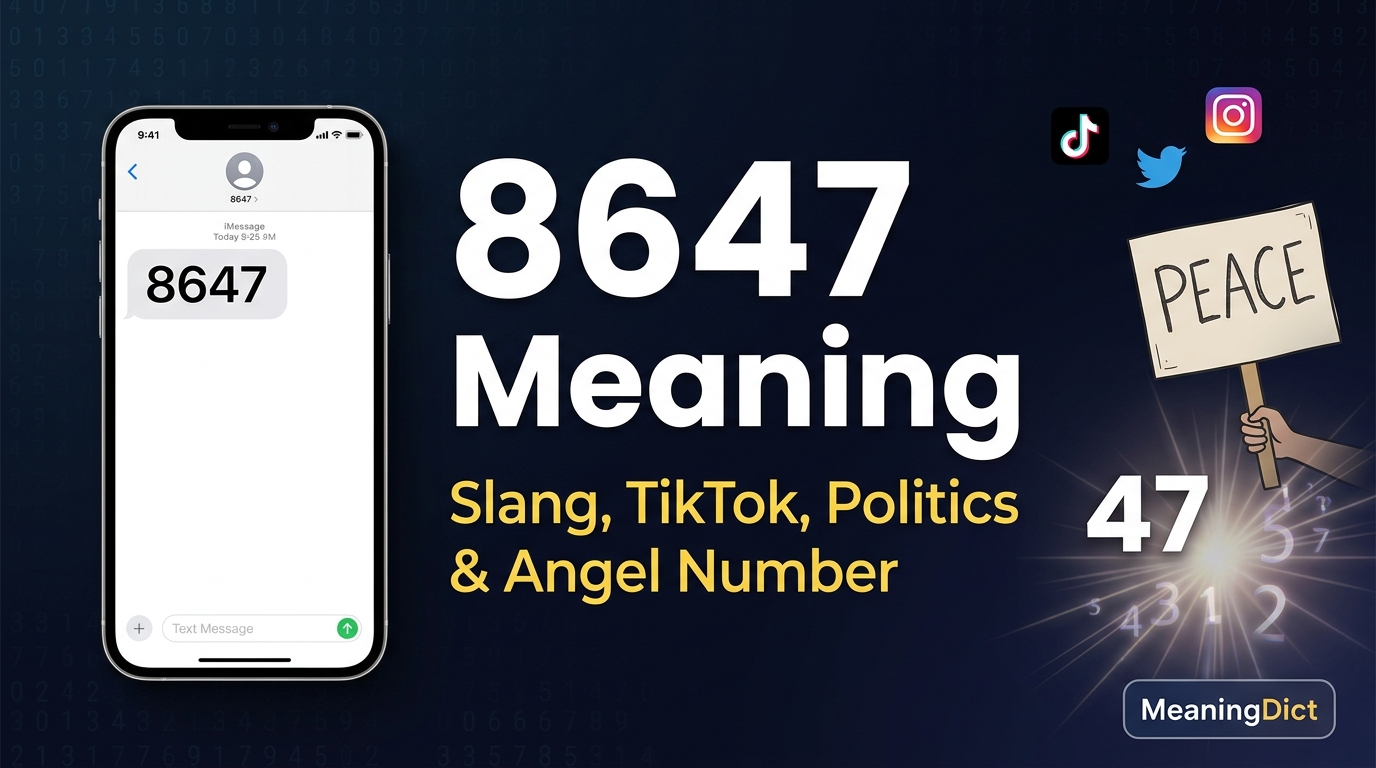 8647 Meaning Slang, TikTok, Trump & Angel Number