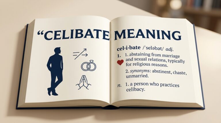 Celibate Meaning Simple Definition, Relationships, and Key Differences