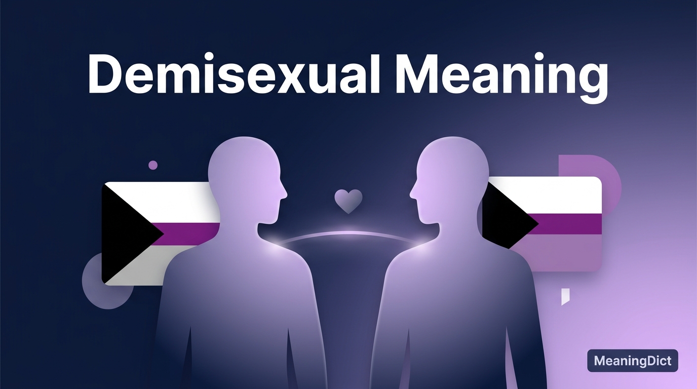 Demisexual Meaning Signs, Attraction, Dating, and Flag Explained