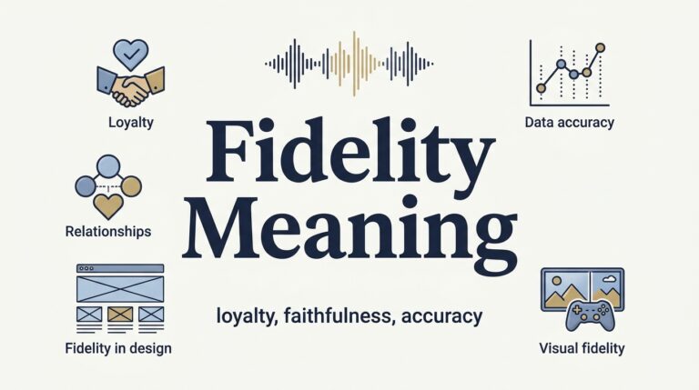 Fidelity Meaning Definition, Pronunciation, and Examples