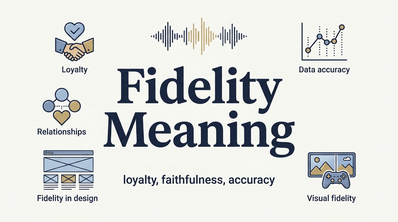 Fidelity Meaning Definition, Pronunciation, and Examples