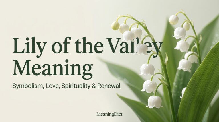 Lily of the Valley Meaning Symbolism, Love, Spirituality, and History