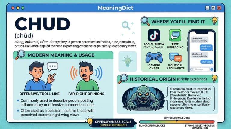 Chud Meaning: Slang, Texting, Memes & Origin