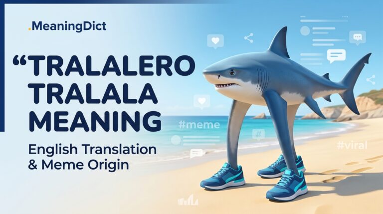 Tralalero Tralala Meaning English Translation, Meme Origin, and Full Explanation