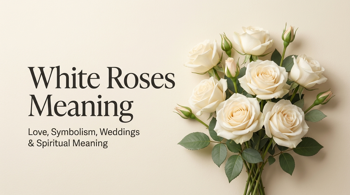 White Roses Meaning Symbolism, Love, Spirituality, and More