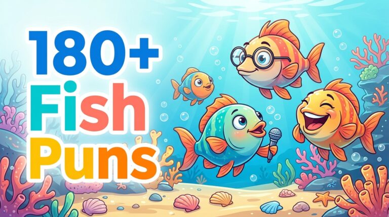 180+ Fish Puns That Are Fin-tastically Funny