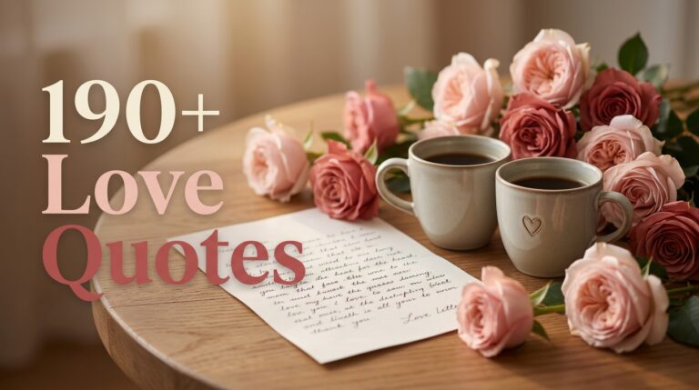 190+ Love Quotes for Every Kind of Relationship