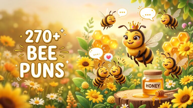 270+ Bee Puns That Will Keep Everyone Buzzing