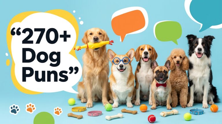 270+ Dog Puns for Pawsitively Funny Laughs