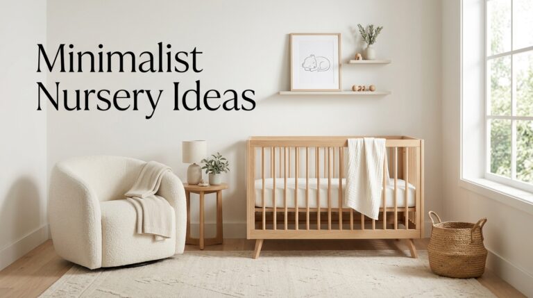 17 Minimalist Nursery Ideas for a Calm, Beautiful Baby Room