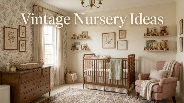 18 Vintage Nursery Ideas That Feel Timeless, Collected, and Cozy