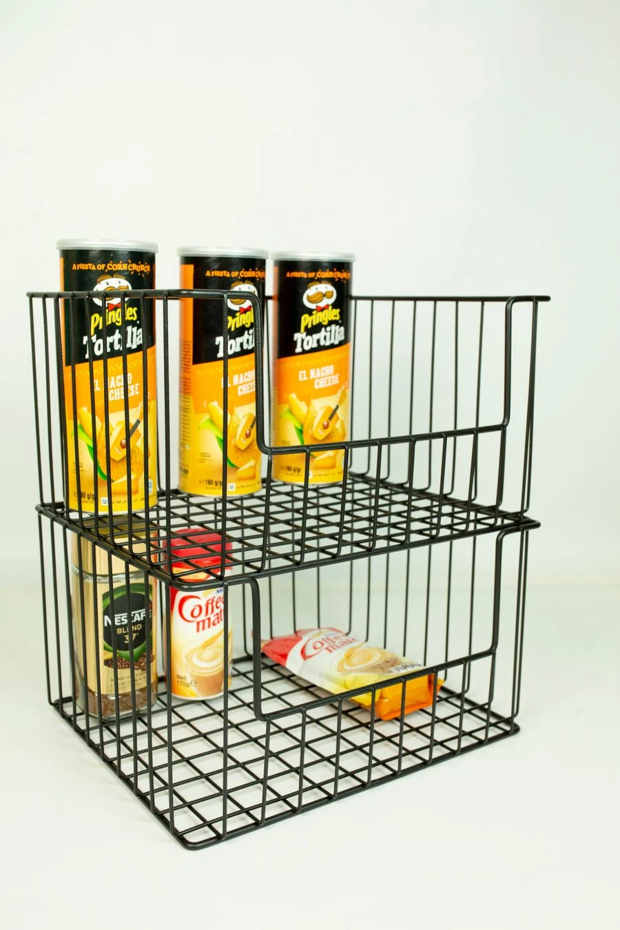 Pantry Baskets for Snacks