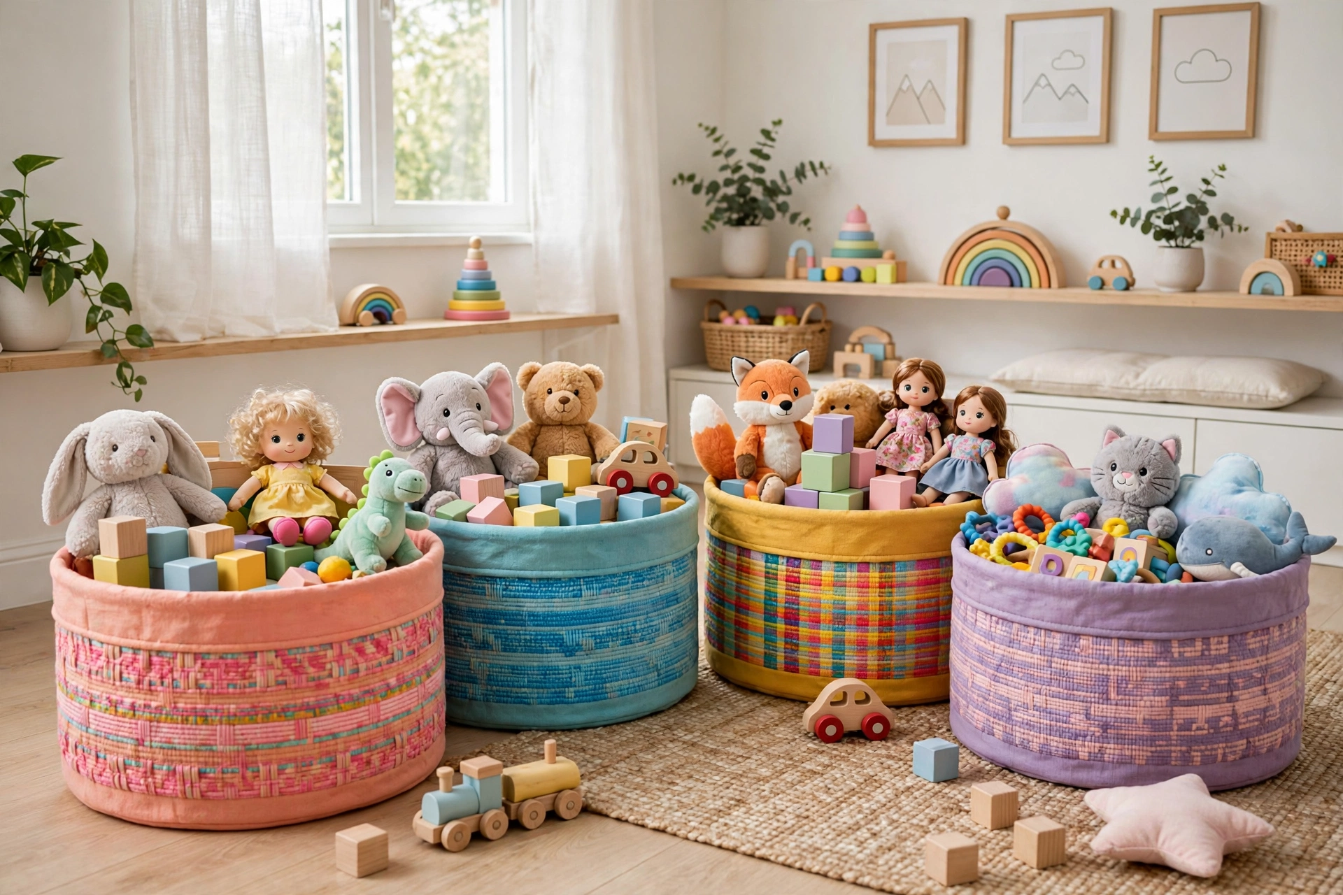 Kids' Toy Storage Baskets